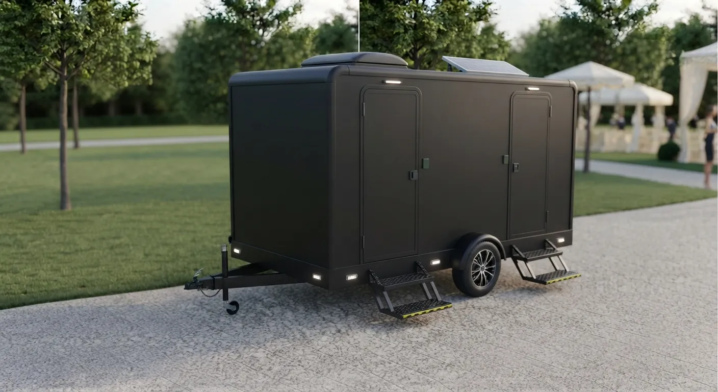 2 Stall Restroom Trailer in Conway, AR