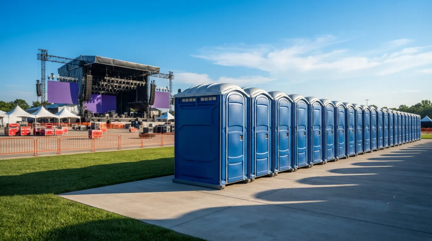 Concert Restroom Rental in Conway, AR