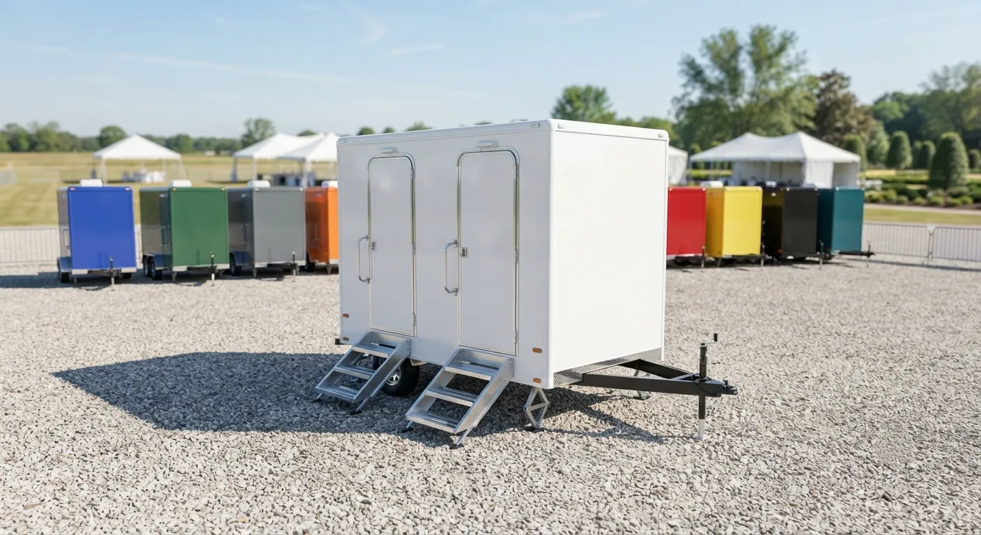 Restroom trailer rental