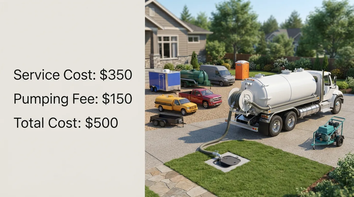 Septic Tank Pumping Cost in Conway, AR